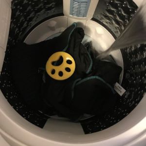 洗濯物の上にセット 洗濯物の上にセット