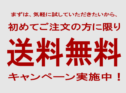初回送料無料
